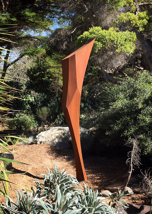 coten steel garden sculpture